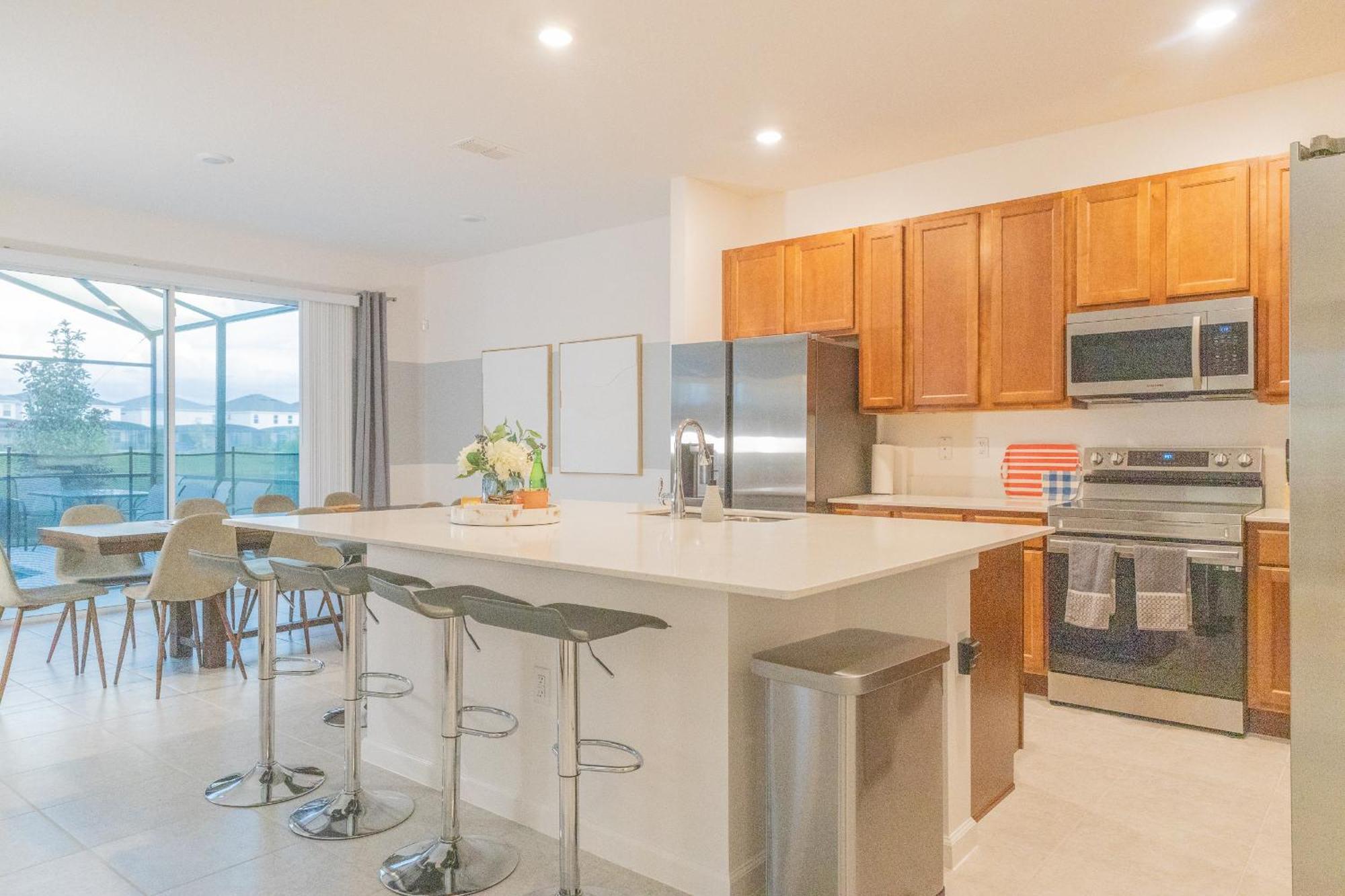 Waterfront Brand New Modern Luxury 8 Bedroom Pool House! Sleeps 16 Kissimmee Exteriér fotografie